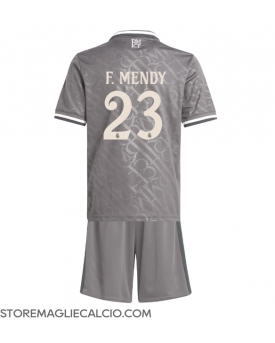 Real Madrid Ferland Mendy #23 Maglia Gara Terza Repliche 2024-25 Bambino
